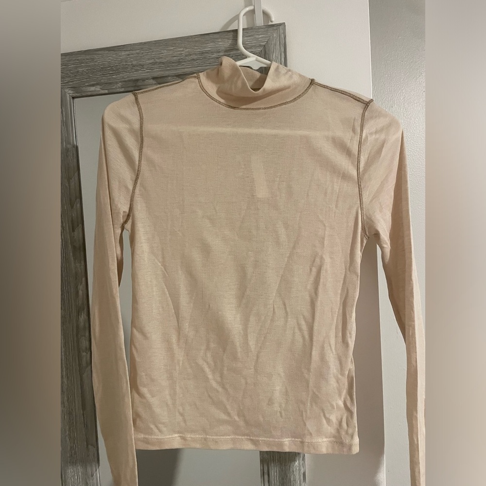 NWT MADEWELL MOCK NECK TURTLENECK